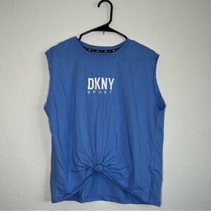 DKNY Blue Athlet Tank